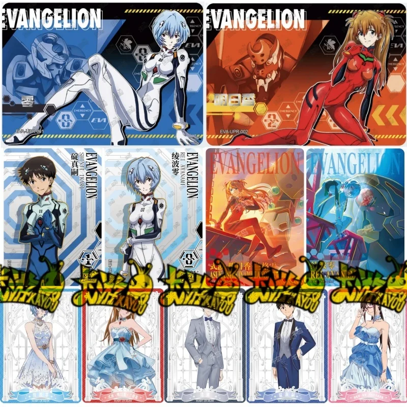 Kayou HUANHAI EVA Cards Asuka Ayanami Rei Anime Figure Collection Cards USP LSP XR CR BR PR Collect games, children's toys
Kayou HUANHAI EVA Cards Asuka Ayanami Rei Anime Figure Collection Cards USP LSP XR CR BR PR Collect games, children's toys