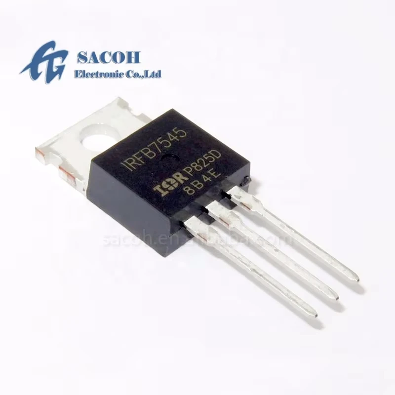 New Original 10Pcs/Lot IRFB7545PBF IRFB7545 TO-220 95A 60V MOSFET For Brushed Motor Drive Applications
New Original 10Pcs/Lot IRFB7545PBF IRFB7545 TO-220 95A 60V MOSFET For Brushed Motor Drive Applications