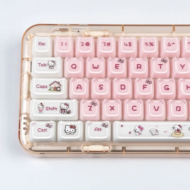 Новые аниме-кейкапы Sanrio Hello Kitty Jelly MAO, 119 клавиш, мультяшные, кавайные, для декора, подарок для девочек и друзей, 2026, киберспортивный подарок
Новые аниме-кейкапы Sanrio Hello Kitty Jelly MAO, 119 клавиш, мультяшные, кавайные, для декора, подарок для девочек и друзей, 2026, киберспортивный подарок
