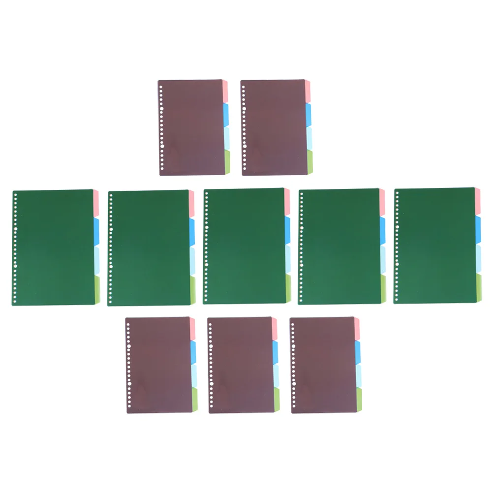 10 Sets Colored Binder Dividers Plastic Tabs for Notepad Notebook Index Classified Labels Page Markers Separate Documents Bright
10 Sets Colored Binder Dividers Plastic Tabs for Notepad Notebook Index Classified Labels Page Markers Separate Documents Bright