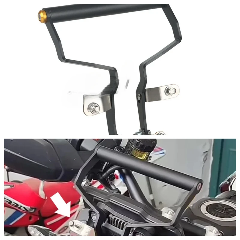 New For Tiger 900 GT Pro/Rally Pro 2024 Tiger 900 GT 2024 2025 Motorcycle 22MM Navigation Bracket Phone Holder GPS Plate Support
New For Tiger 900 GT Pro/Rally Pro 2024 Tiger 900 GT 2024 2025 Motorcycle 22MM Navigation Bracket Phone Holder GPS Plate Support