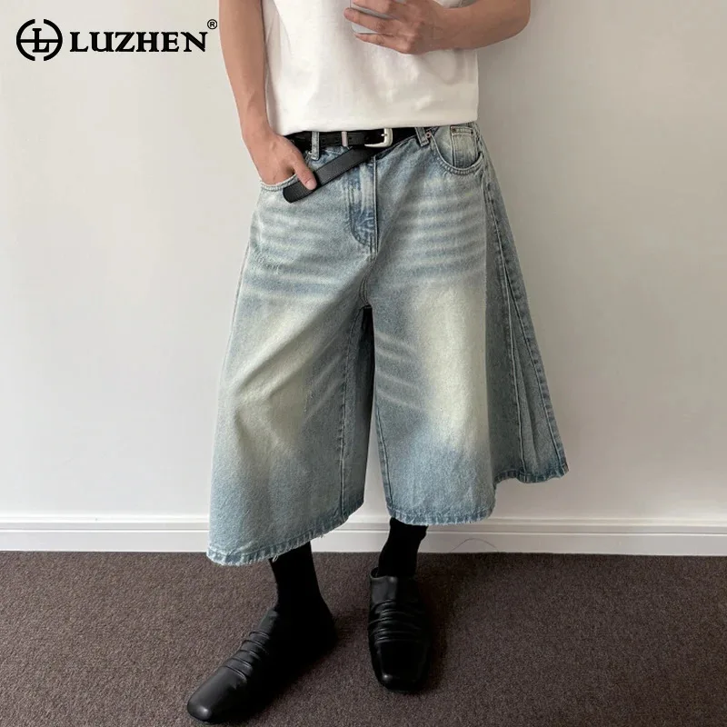LUZHEN элегантные винтажные потертые мешковатые повседневные джинсы для мужчин, лето 2022, прямые мужские джинсовые укороченные брюки высокого качества JY1588
LUZHEN элегантные винтажные потертые мешковатые повседневные джинсы для мужчин, лето 2022, прямые мужские джинсовые укороченные брюки высокого качества JY1588