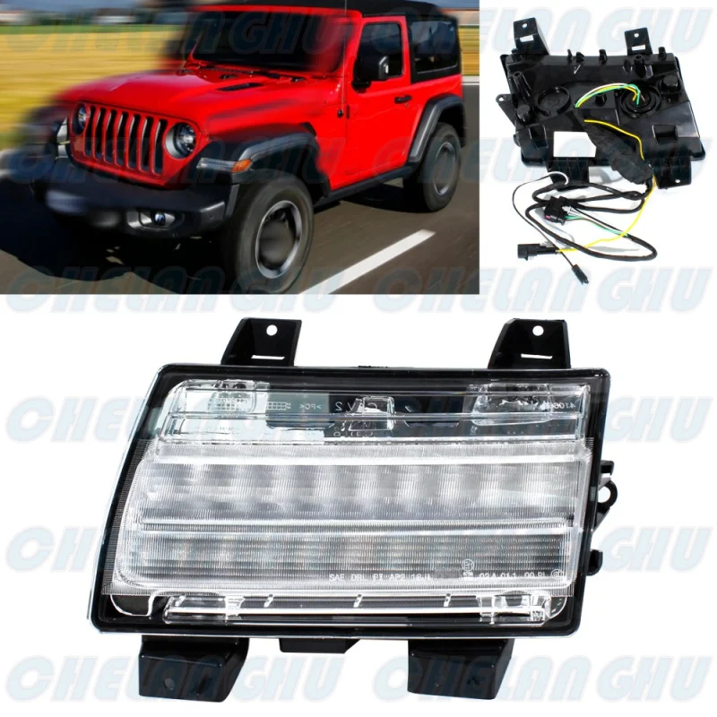 For Jeep Wrangler 2018 2019 2020 2021 2022 Car accessories Left Side Front Bumper Fog Lights Lamp 68293126AF
For Jeep Wrangler 2018 2019 2020 2021 2022 Car accessories Left Side Front Bumper Fog Lights Lamp 68293126AF