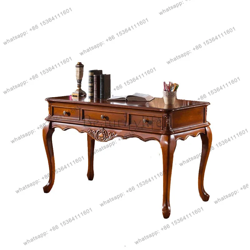 American all solid wood desk retro computer desk home
American all solid wood desk retro computer desk home