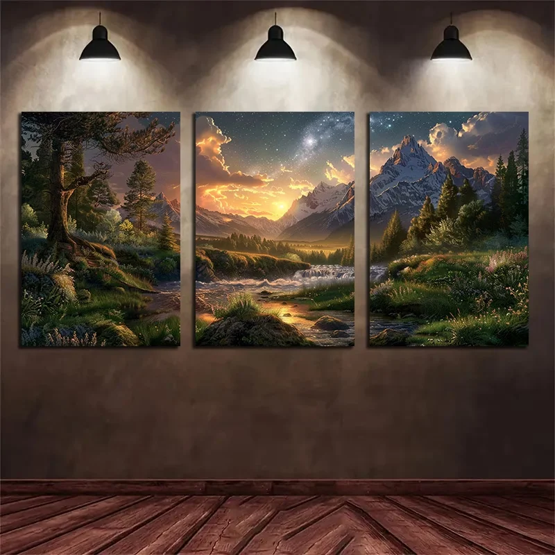 DIY Diamond Painting Sunrise Mountain Tree Landscape Art Full 5D Diamond Mosaic Embroidery Kit 3Pcs Set Pattern Home Decor Gift
DIY Diamond Painting Sunrise Mountain Tree Landscape Art Full 5D Diamond Mosaic Embroidery Kit 3Pcs Set Pattern Home Decor Gift