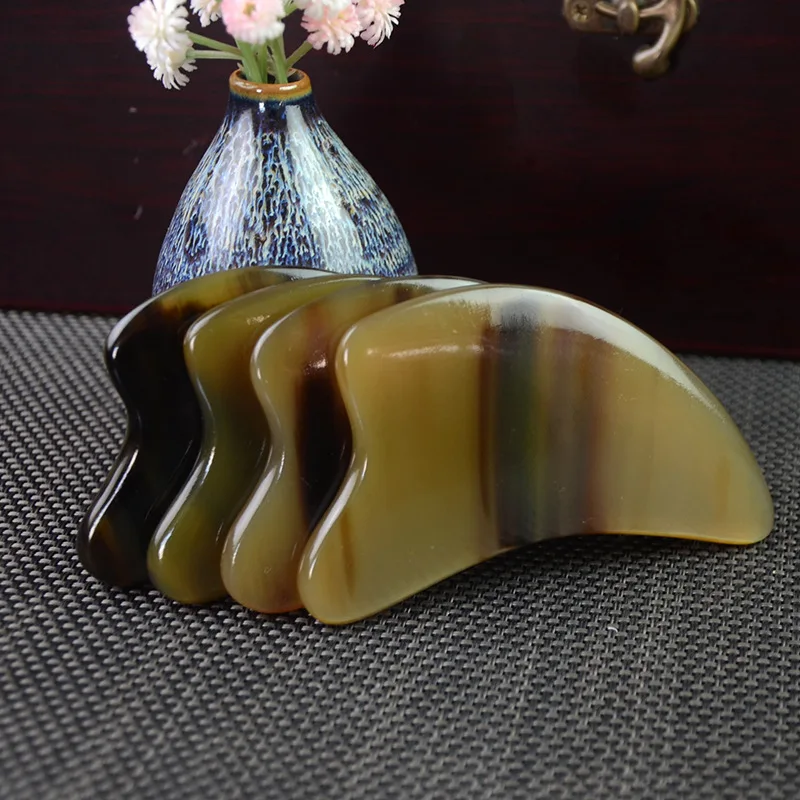 Gua Sha Scraping Massage Tool Natural Buffalo Horn Guasha Board Therapy Massage Stones Anti Aging Anti Wrinkle
Gua Sha Scraping Massage Tool Natural Buffalo Horn Guasha Board Therapy Massage Stones Anti Aging Anti Wrinkle