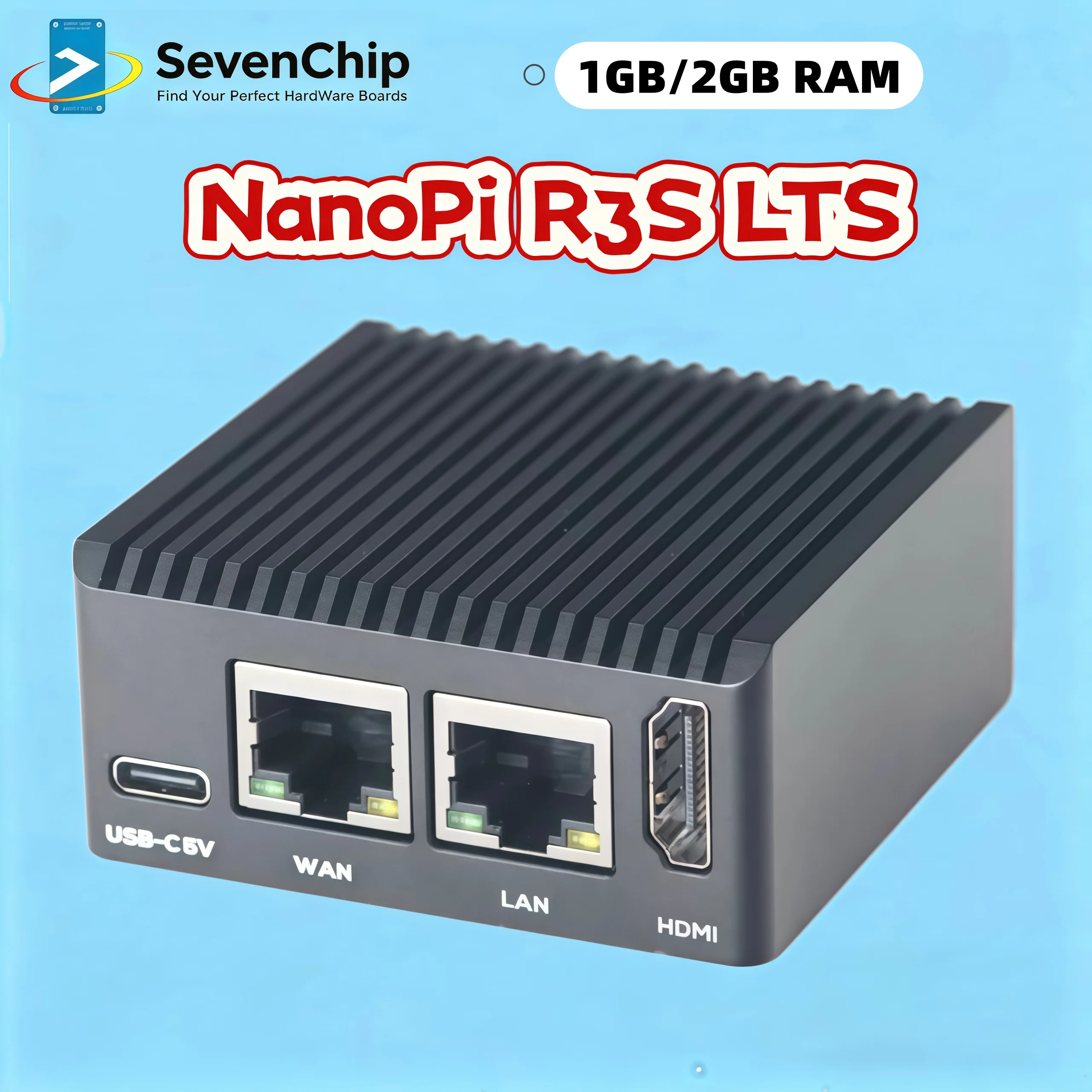 NanoPi R3S-LTS Rockchip RK3566 | ОЗУ 1 ГБ/2 ГБ + 0 ГБ/32 ГБ eMMC | Двойной Ethernet-порт Gbps с ЧПУ в металлическом корпусе TF-картаЗагрузочная система
NanoPi R3S-LTS Rockchip RK3566 | ОЗУ 1 ГБ/2 ГБ + 0 ГБ/32 ГБ eMMC | Двойной Ethernet-порт Gbps с ЧПУ в металлическом корпусе TF-картаЗагрузочная система