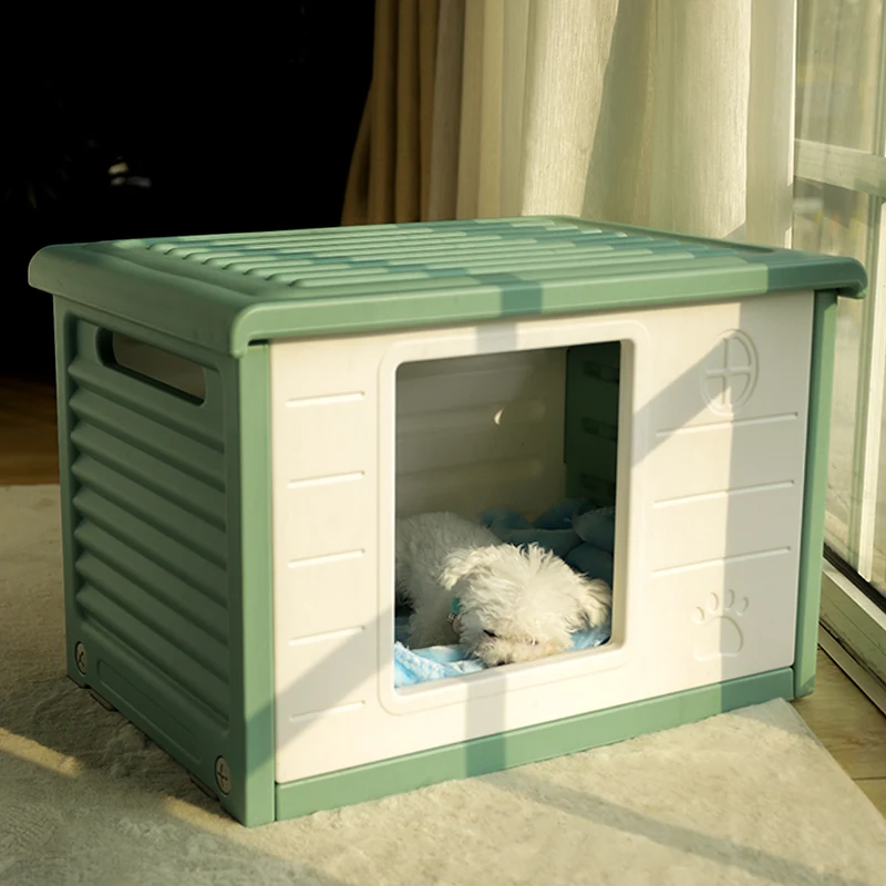 Kennel Indoor Four Seasons Universal Dog Bed Small Dog and Cat Nest Enclosed Plastic Outdoor Dog House
Kennel Indoor Four Seasons Universal Dog Bed Small Dog and Cat Nest Enclosed Plastic Outdoor Dog House