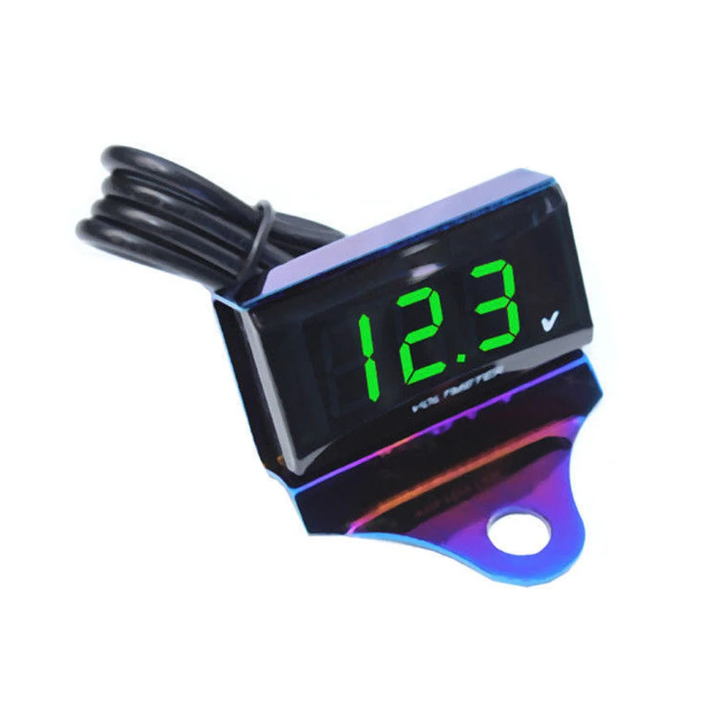 Green LED Universal Motorcycle 10-150V Digital Voltmeter Display Waterproof Voltage Meter New
Green LED Universal Motorcycle 10-150V Digital Voltmeter Display Waterproof Voltage Meter New