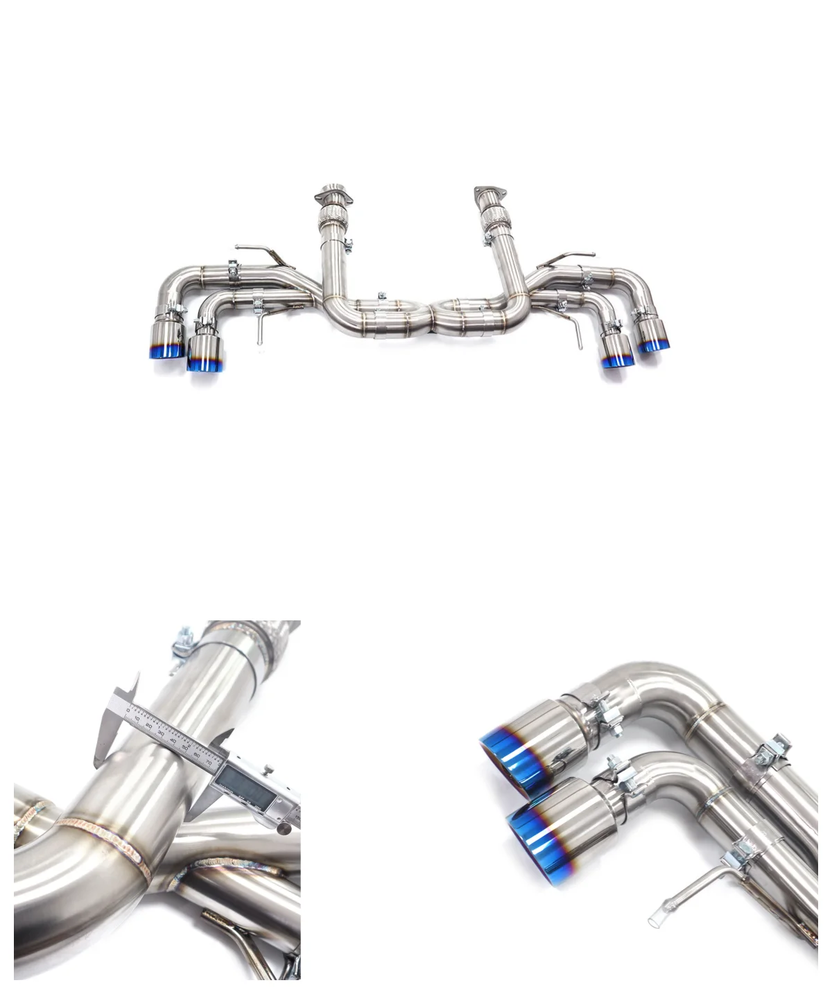 Выхлопная система Catback из нержавеющей стали для Corvette C8 Z51 6.2L без клапана, сертифицированная по стандартам качества HMD.
Выхлопная система Catback из нержавеющей стали для Corvette C8 Z51 6.2L без клапана, сертифицированная по стандартам качества HMD.