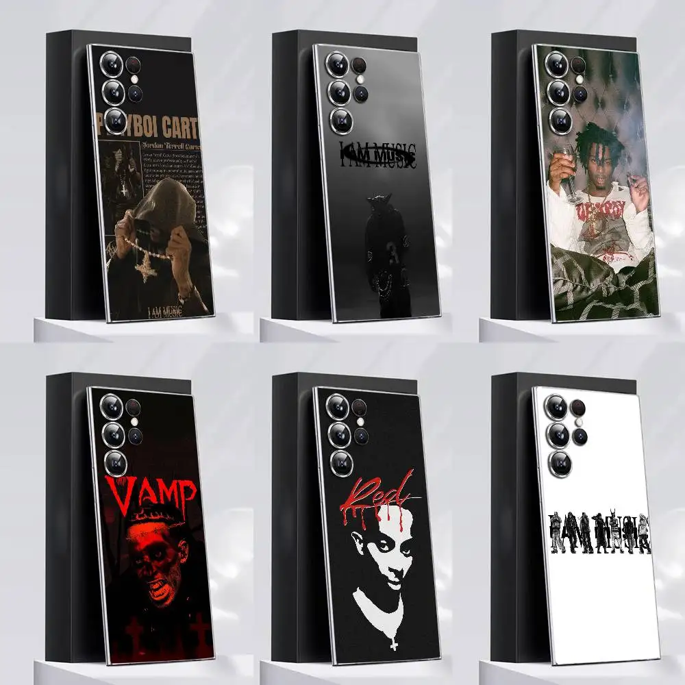 P-Playboi C-Carti Music Whole Lotta Red Phone Case For Samsung S30,25,24,23,21,22,20,10,5G,FE,lite,PIus,Ultra Transparent Cover 
P-Playboi C-Carti Music Whole Lotta Red Phone Case For Samsung S30,25,24,23,21,22,20,10,5G,FE,lite,PIus,Ultra Transparent Cover