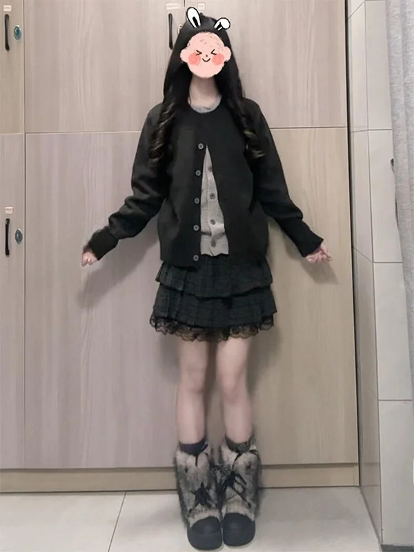 Korean Style Spicy Girl Knitted Sweater And Skirt Set Women's Spring Autumn New Style Fake Two-Piece Semi-Body Skirt Two-Piec...
Korean Style Spicy Girl Knitted Sweater And Skirt Set Women's Spring Autumn New Style Fake Two-Piece Semi-Body Skirt Two-Piec...