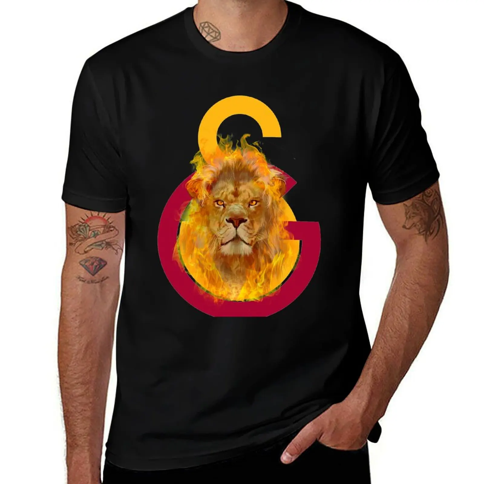 Galatasaray Aslan Fire T-Shirt Personalized t-shirt oversized t shirt funny shirt cotton Short sleeve tee workout shirts for men
Galatasaray Aslan Fire T-Shirt Personalized t-shirt oversized t shirt funny shirt cotton Short sleeve tee workout shirts for men