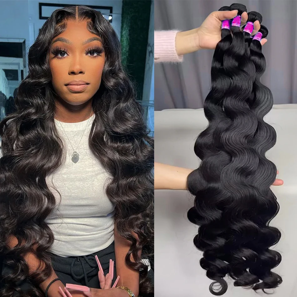 100% бразильские необработанные человеческие волосы 14А, объемные волны, пучки человеческих волос 1/3/4 шт., пучки для женщин, толстые пучки, наращивание человеческих волос 
100% бразильские необработанные человеческие волосы 14А, объемные волны, пучки человеческих волос 1/3/4 шт., пучки для женщин, толстые пучки, наращивание человеческих волос