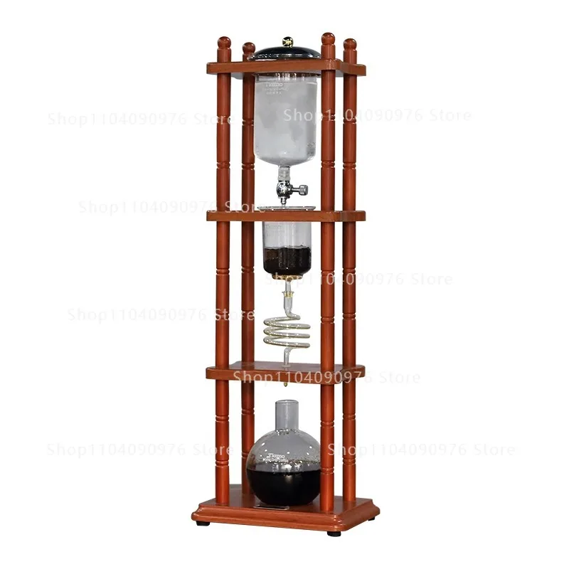Tiamo Ice Drop Coffee Pot Cold Brew Tea, Log Stand Ice Drop Pot, Commercial Household Ice Brew Cold Brew Coffee Pot
Tiamo Ice Drop Coffee Pot Cold Brew Tea, Log Stand Ice Drop Pot, Commercial Household Ice Brew Cold Brew Coffee Pot