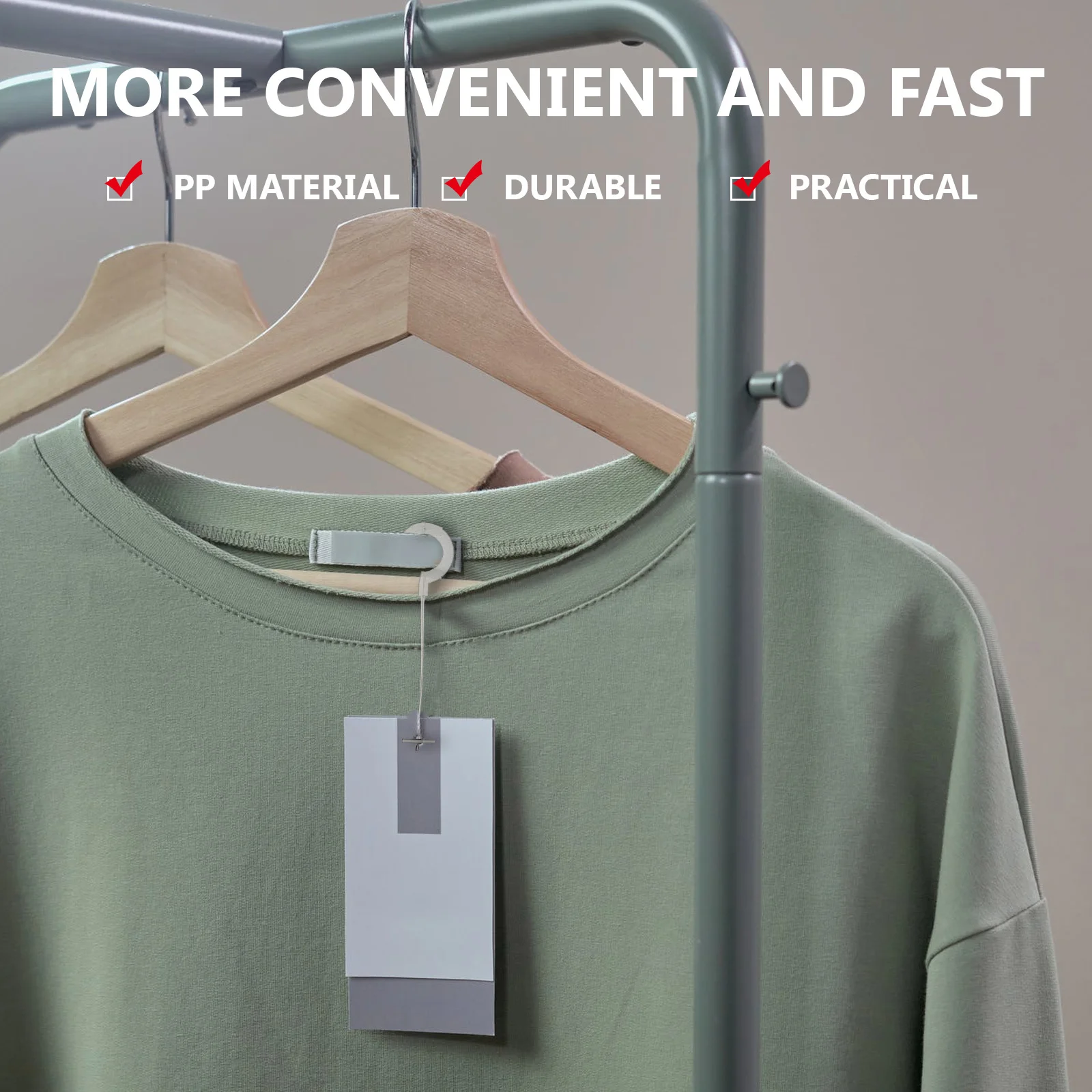 5000Pcs Round Head Plastic Tag Fasteners PP Price Tag Loops Hanging Cord Lock for Clothing Label Security 
5000Pcs Round Head Plastic Tag Fasteners PP Price Tag Loops Hanging Cord Lock for Clothing Label Security