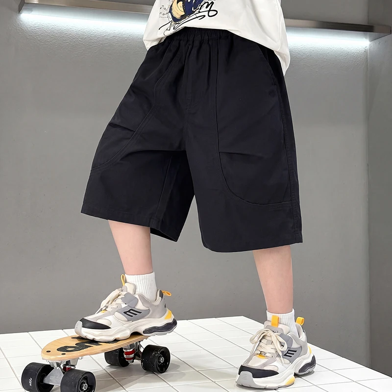 Boys' summer workwear shorts 2026 new style children's thin shorts autumn loose pants school sports pants
Boys' summer workwear shorts 2026 new style children's thin shorts autumn loose pants school sports pants