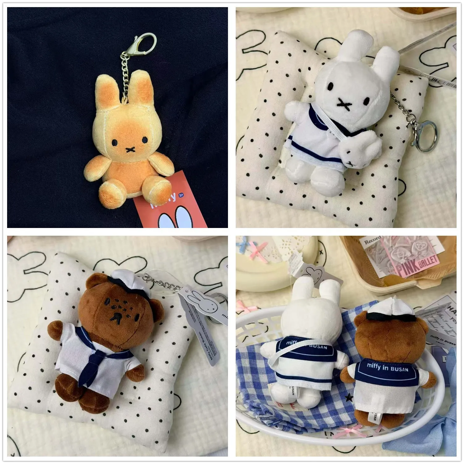 Kawaii Miffy Plush Keychain Cartoon Fisherman Costume Series Stuffed Toys Fashion Backpack Doll Pendant Perfect Birthday Gifts
Kawaii Miffy Plush Keychain Cartoon Fisherman Costume Series Stuffed Toys Fashion Backpack Doll Pendant Perfect Birthday Gifts
