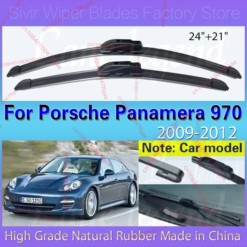 For Porsche Panamera 970 2009 2010 2011 2012 24"+21" Front Windshield Wiper Blades Windscreen Rain Brushes Car Accessories
For Porsche Panamera 970 2009 2010 2011 2012 24"+21" Front Windshield Wiper Blades Windscreen Rain Brushes Car Accessories