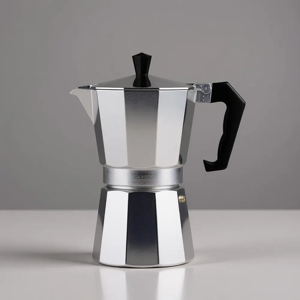 Кофеварка Мока из нержавеющей стали на 6 чашек
Кофеварка Мока из нержавеющей стали на 6 чашек