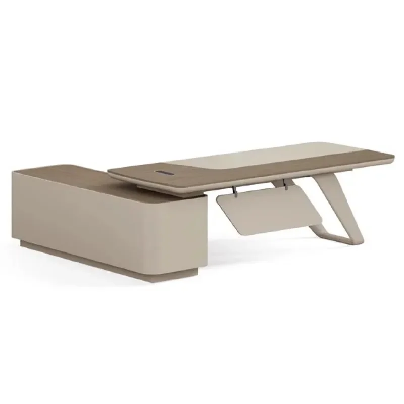 Modern luxury presidential office desks and chairs, fashionable solid wood atmosphere, chairman's office furniture
Modern luxury presidential office desks and chairs, fashionable solid wood atmosphere, chairman's office furniture