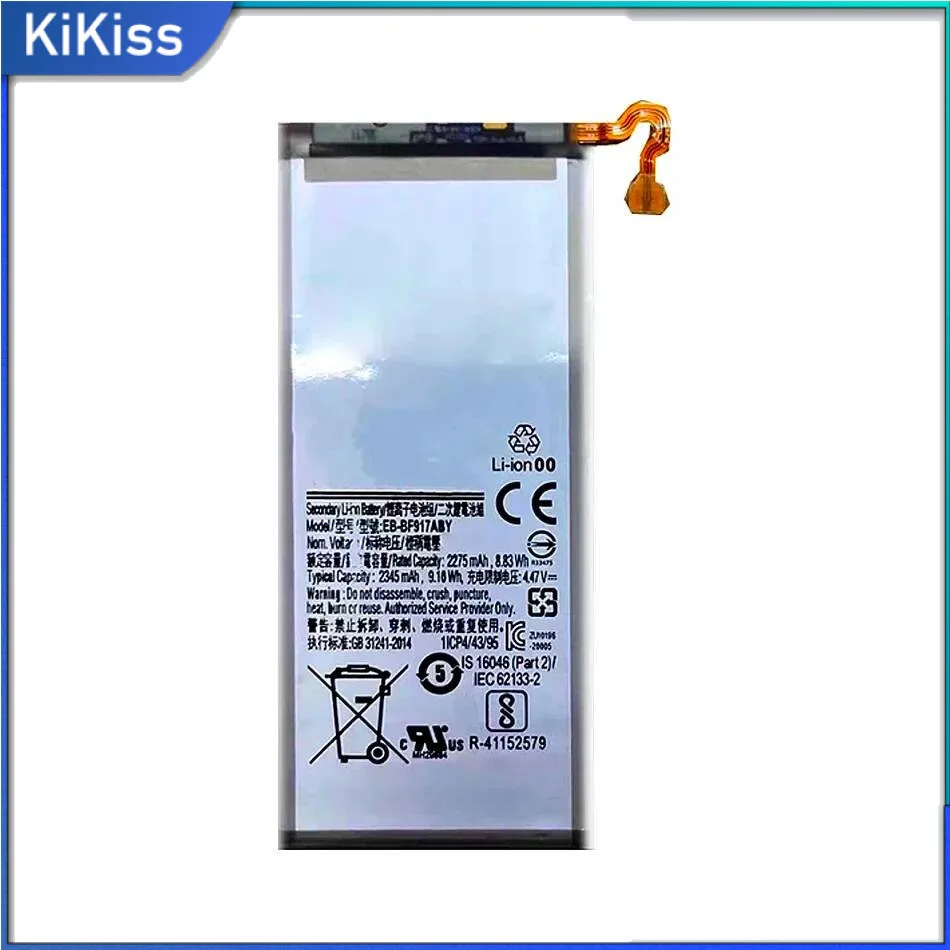 Mobile Phone Battery EB-BF917ABY For Samsung Galaxy Z Fold 2 Fold2 5G SM-F916 Reliable Replacement 2275Mah
Mobile Phone Battery EB-BF917ABY For Samsung Galaxy Z Fold 2 Fold2 5G SM-F916 Reliable Replacement 2275Mah