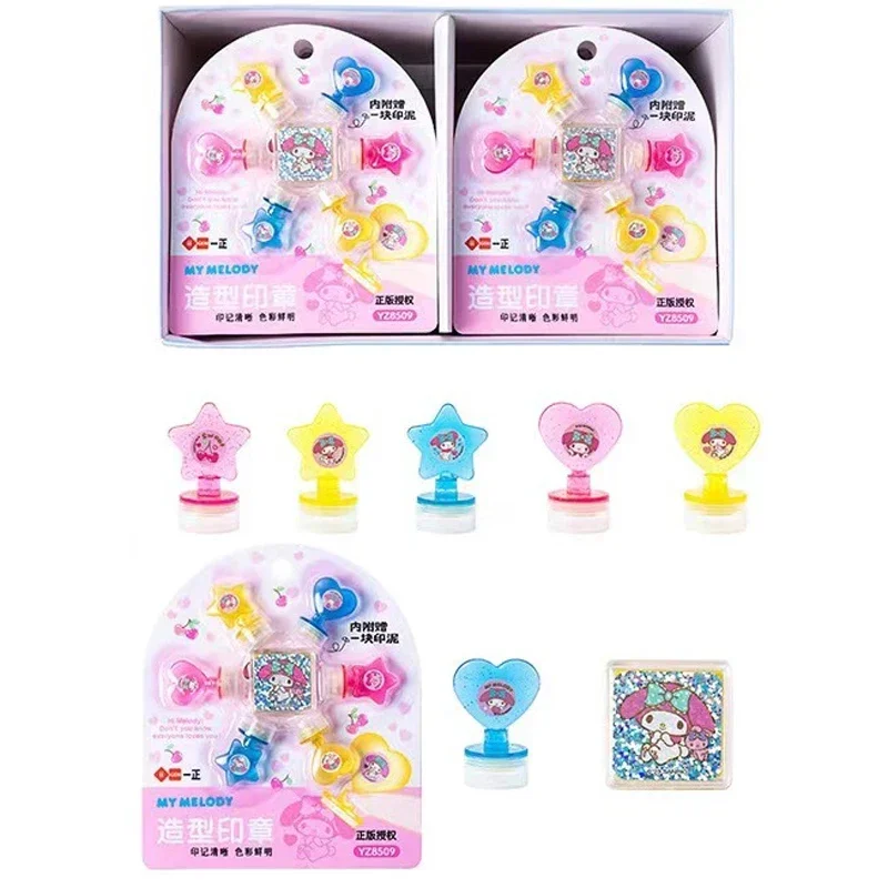 Новый 6 шт./компл. Kawaii Sanrio печать с чернильной подушечкой Mymelody Cinnamoroll мультфильм портативный милый пресс-уплотнитель детский сад студенческий приз
Новый 6 шт./компл. Kawaii Sanrio печать с чернильной подушечкой Mymelody Cinnamoroll мультфильм портативный милый пресс-уплотнитель детский сад студенческий приз