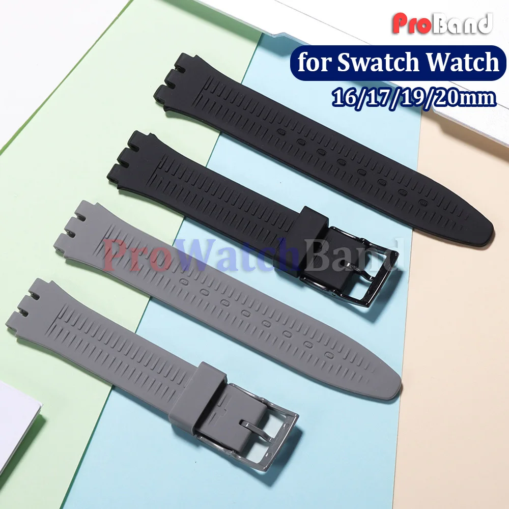 For Swatch Replace Watch Band 16mm 17mm 19mm 20mm Yellow White Waterproof Silicone Rubber Straps Sports Men Women Wrist Bracelet
For Swatch Replace Watch Band 16mm 17mm 19mm 20mm Yellow White Waterproof Silicone Rubber Straps Sports Men Women Wrist Bracelet