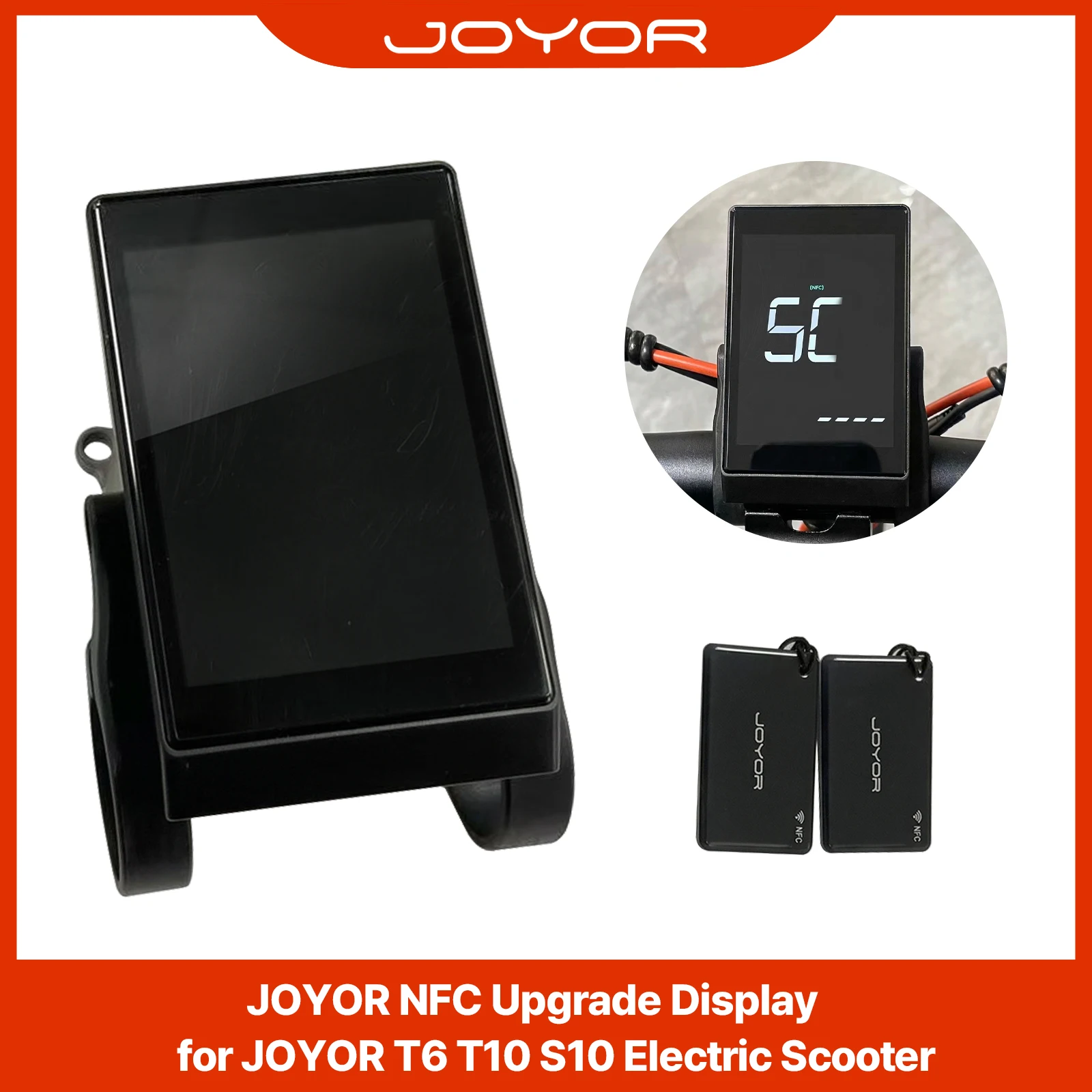 JOYOR NFC Upgrade Display for JOYOR T6 T10 S10 Electric Scooter
JOYOR NFC Upgrade Display for JOYOR T6 T10 S10 Electric Scooter