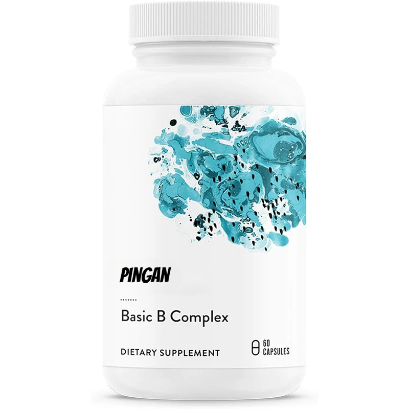 Basic B-Complex - Tissue-Ready Vitamin B Complex Supplement with Choline - Gluten-Free, Dairy-Free
Basic B-Complex - Tissue-Ready Vitamin B Complex Supplement with Choline - Gluten-Free, Dairy-Free