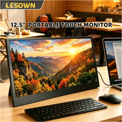 LESOWN 12.5" SBC Extension Display 1920x1080 60Hz IPS Metal Frame External Monitor with miniHDTV Type-C for Jetson Developer
LESOWN 12.5" SBC Extension Display 1920x1080 60Hz IPS Metal Frame External Monitor with miniHDTV Type-C for Jetson Developer