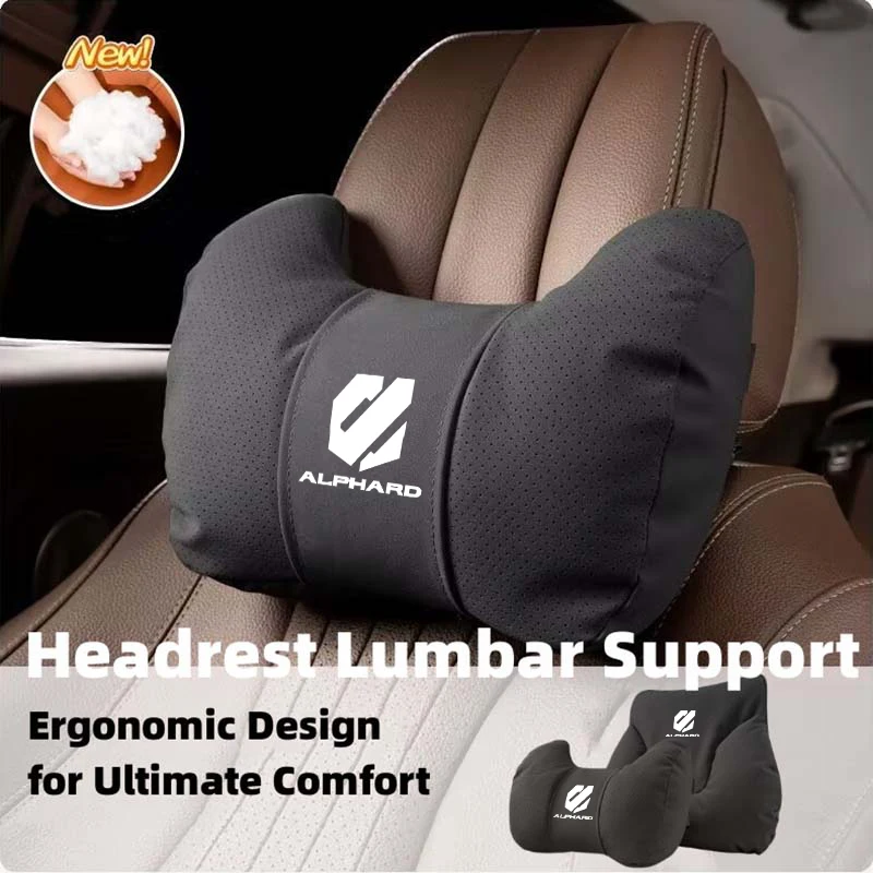 For Toyota Car Neck Pillows Suede Pack Headrest Auto Seat Lumbar Support Interior Alphard Vellfire 30 Series 2017 2018 2019 2020
For Toyota Car Neck Pillows Suede Pack Headrest Auto Seat Lumbar Support Interior Alphard Vellfire 30 Series 2017 2018 2019 2020