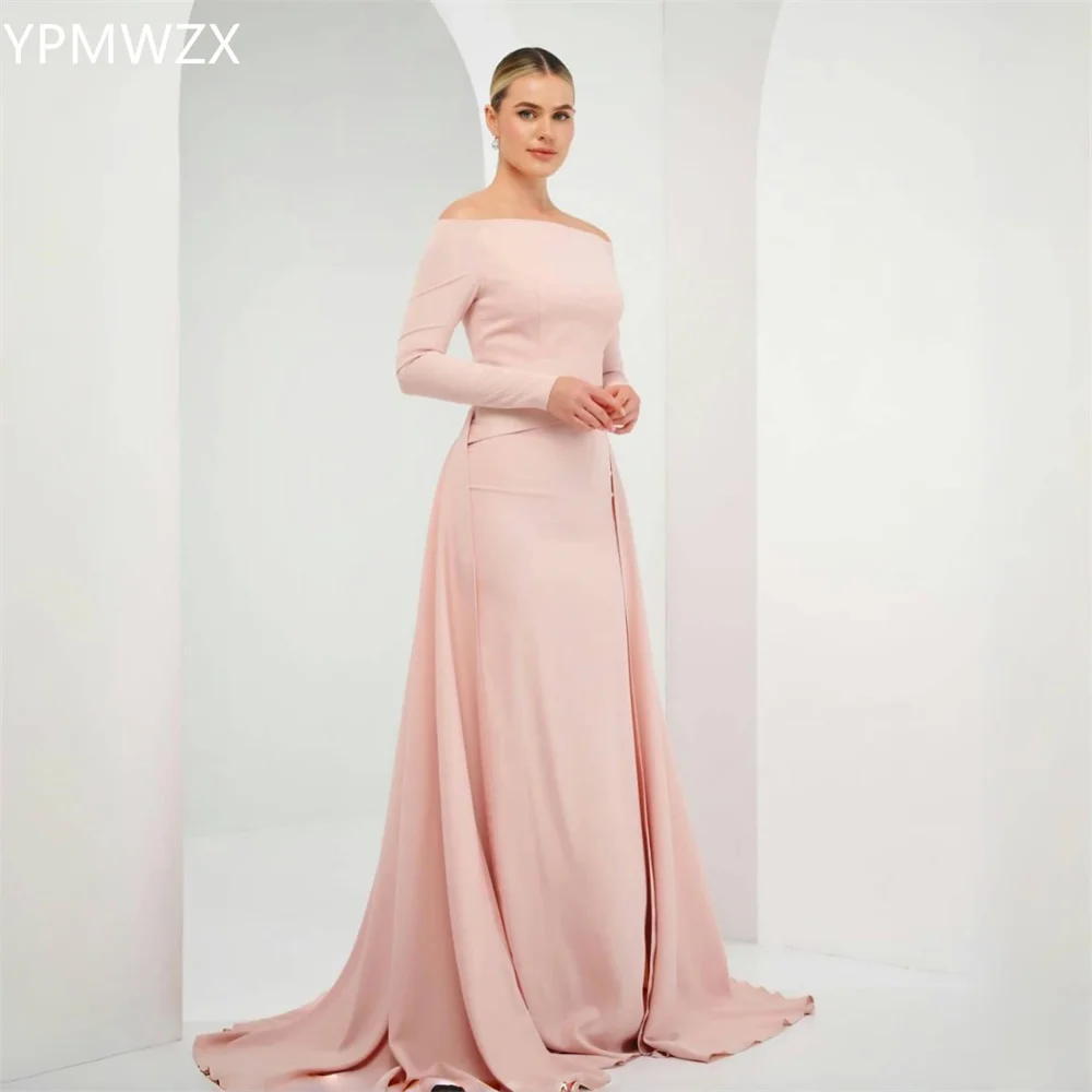 Customized Evening Dress Formal Party Occasion YPMWZX Off-the-shoulder A-line Floor Length Skirts Draped Bespoke
Customized Evening Dress Formal Party Occasion YPMWZX Off-the-shoulder A-line Floor Length Skirts Draped Bespoke