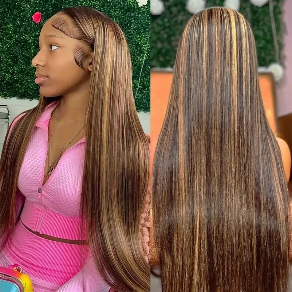 Highlight Wig Human Hair 13x6 30 34 Inch lace Frontal Wig Ombre Honey Blonde Colored Lace Front Wigs 100% Human Hair Pre Pluked
Highlight Wig Human Hair 13x6 30 34 Inch lace Frontal Wig Ombre Honey Blonde Colored Lace Front Wigs 100% Human Hair Pre Pluked