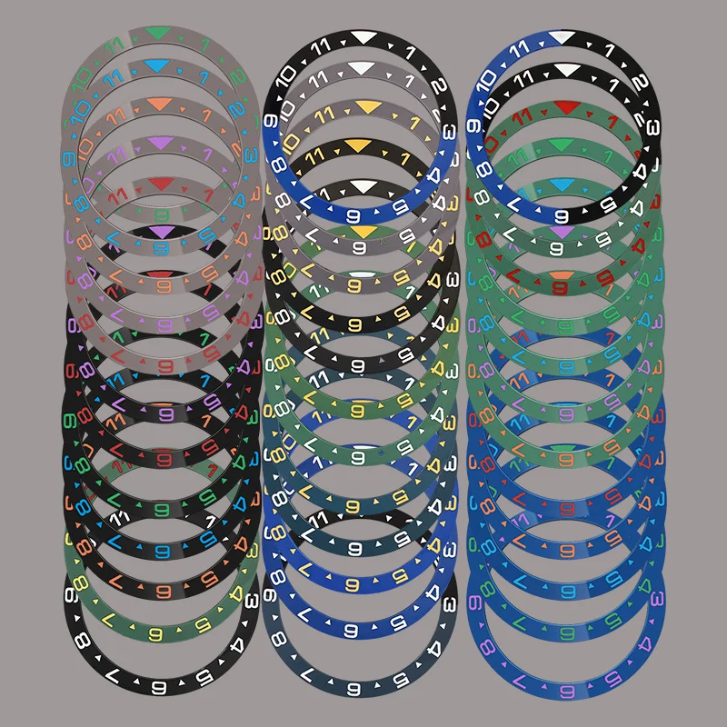 38mm flat ceramic bezel insert 38mm * 31.5mm watch replacement ring Fit SKX007 SKX009 SRPD Watch Case accessory watch parts
38mm flat ceramic bezel insert 38mm * 31.5mm watch replacement ring Fit SKX007 SKX009 SRPD Watch Case accessory watch parts