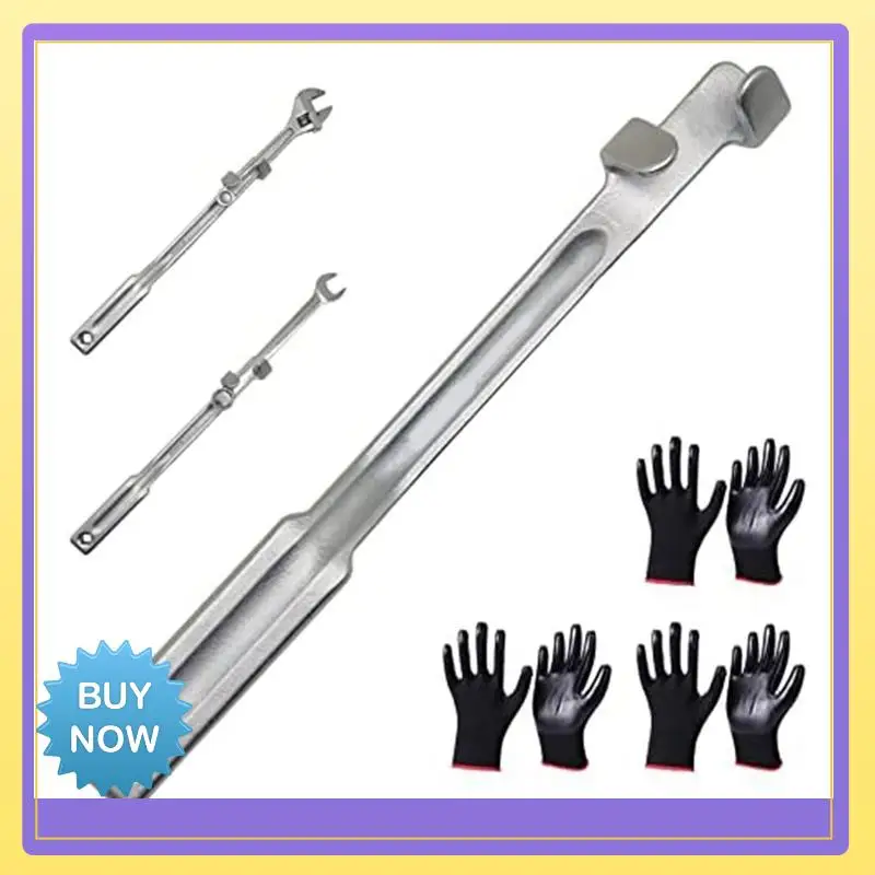Big Deal Wrench Extender With 3 Pairs Non-Sliptorque Amplifier Bar Connecting Rod With 1/2Inch Hole For Drive Click Torque Wrenc
Big Deal Wrench Extender With 3 Pairs Non-Sliptorque Amplifier Bar Connecting Rod With 1/2Inch Hole For Drive Click Torque Wrenc