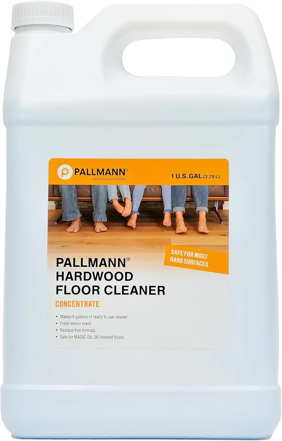 Hardwood Floor Cleaner Concentrate - 1 Gallon - Residue Free
Hardwood Floor Cleaner Concentrate - 1 Gallon - Residue Free