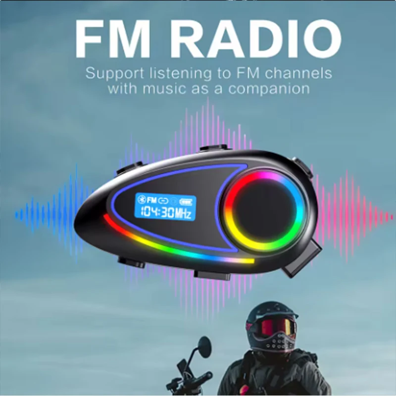 Новая гарнитура для шлема K18, группа 500 м, мотоциклетный домофон, Bluetooth6.0, динамик, стерео наушники для совместного использования музыки, аксессуары для мотоциклов
Новая гарнитура для шлема K18, группа 500 м, мотоциклетный домофон, Bluetooth6.0, динамик, стерео наушники для совместного использования музыки, аксессуары для мотоциклов 