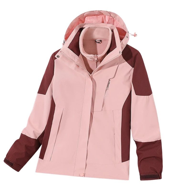 Fleece Thickened Trendy Brand Mountaineering Jackets Men's Travel Skiing Waterproof Jackets Removable Inner Liner 2PC Jackets
Fleece Thickened Trendy Brand Mountaineering Jackets Men's Travel Skiing Waterproof Jackets Removable Inner Liner 2PC Jackets