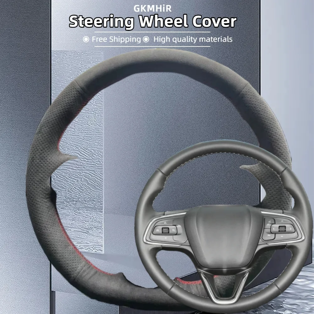 Customization Black Hand Sewing Suede Leather Car Steering Wheel Cover For Buick Regal Verano Encore Envision Plus Accessories
Customization Black Hand Sewing Suede Leather Car Steering Wheel Cover For Buick Regal Verano Encore Envision Plus Accessories