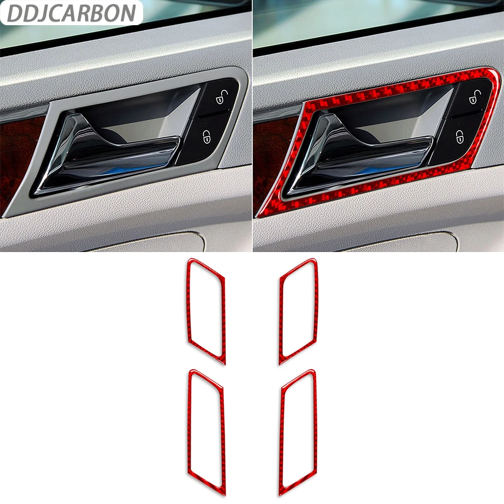 Red Real Carbon Fiber Door Handle Decorative Strips Car Interiors Accessories Decoration Sticker For Benz M-class W164 2005-2011
Red Real Carbon Fiber Door Handle Decorative Strips Car Interiors Accessories Decoration Sticker For Benz M-class W164 2005-2011