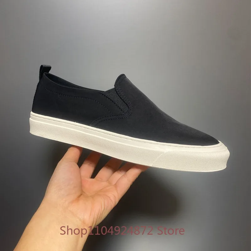 High Quality Fashion Low Top Canvas Shoes Men Trendy Slip on Loafers British Breathable Retro Soft Soled Casual Board Shoes
High Quality Fashion Low Top Canvas Shoes Men Trendy Slip on Loafers British Breathable Retro Soft Soled Casual Board Shoes