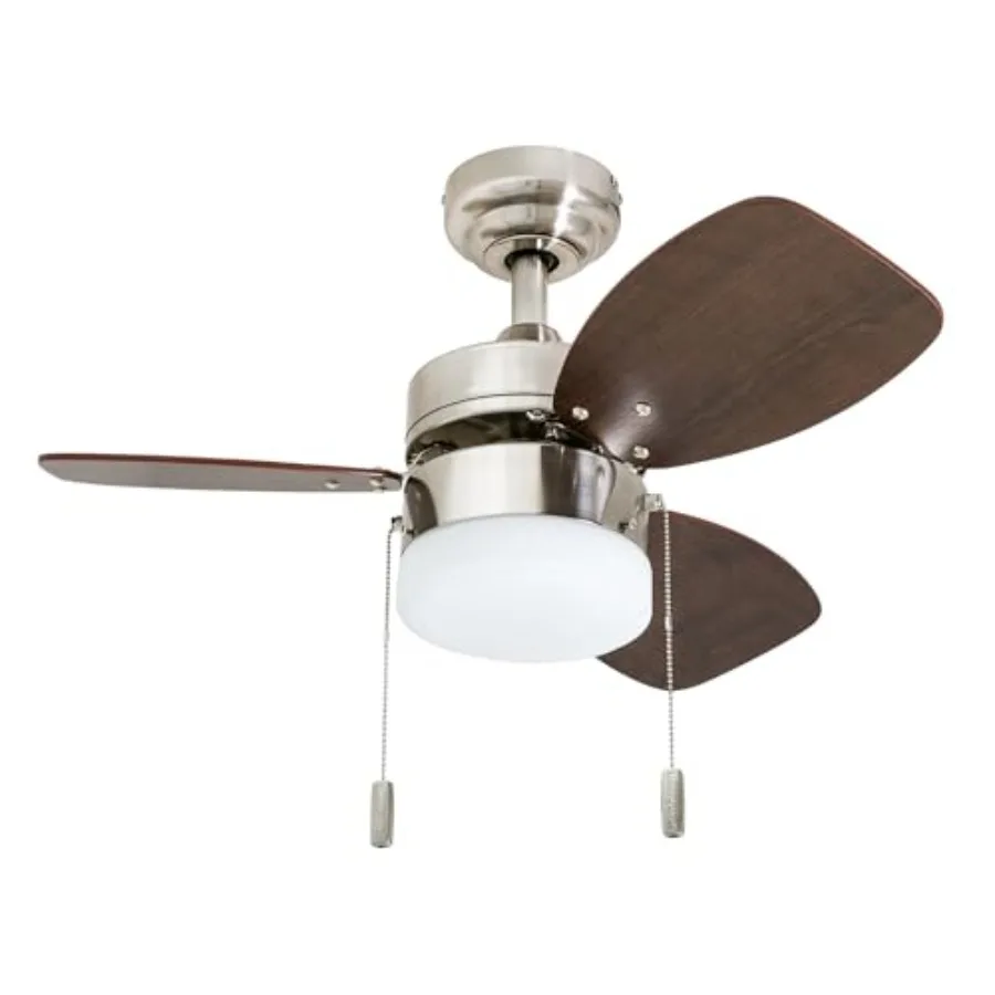 Indoor ceiling fan for modern living spaces, ABS and wood blades, satin nickel and light oak finishes, energy-efficient LED lig
Indoor ceiling fan for modern living spaces, ABS and wood blades, satin nickel and light oak finishes, energy-efficient LED lig