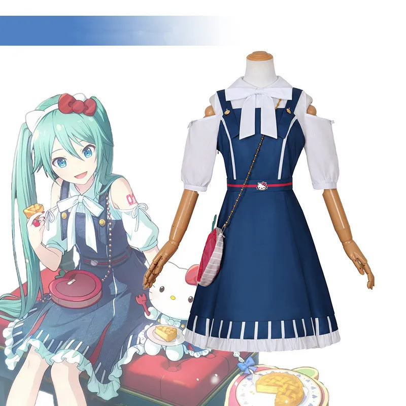 Anime Fashion Princess Dress Cosplay Costumes Cute Girl Blue White Uniform Skirt Set Women's Halloween Stage Costumes
Anime Fashion Princess Dress Cosplay Costumes Cute Girl Blue White Uniform Skirt Set Women's Halloween Stage Costumes