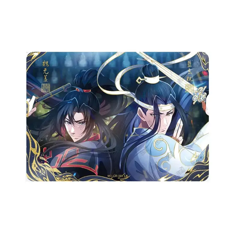 KAYOU Mo Dao Zu Shi Series 1 CP/CH/PT/FM/YX/ZI/CJ Single Sheet Full Set Drunken Dream Chapter Rare Anime Genuine Collection Card
KAYOU Mo Dao Zu Shi Series 1 CP/CH/PT/FM/YX/ZI/CJ Single Sheet Full Set Drunken Dream Chapter Rare Anime Genuine Collection Card