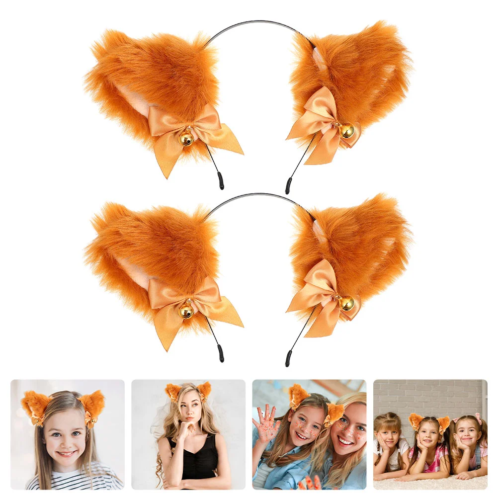 2 Pcs Cat Ear Headband Plush Hair Hoops Soft Lightweight Party Headdress Girls Kids Fashion Halloween Holiday Wear Easy
2 Pcs Cat Ear Headband Plush Hair Hoops Soft Lightweight Party Headdress Girls Kids Fashion Halloween Holiday Wear Easy