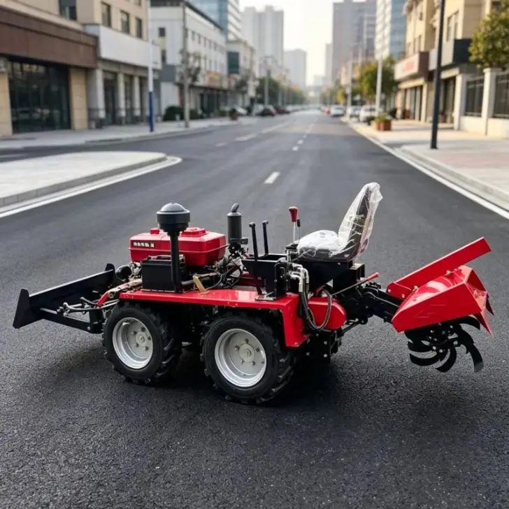 Customized wheeled rotary tillage equipment, four-wheel farm cultivator, agricultural rotary tillage and seeding machinery
Customized wheeled rotary tillage equipment, four-wheel farm cultivator, agricultural rotary tillage and seeding machinery