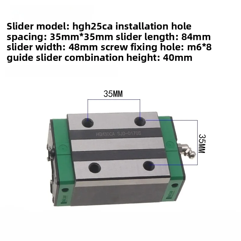 HGH25CA HGW25CC слайдер-блок подходит для линейной направляющей HGR для линейного фрезерного станка с ЧПУ с смазным ниппелем
HGH25CA HGW25CC слайдер-блок подходит для линейной направляющей HGR для линейного фрезерного станка с ЧПУ с смазным ниппелем