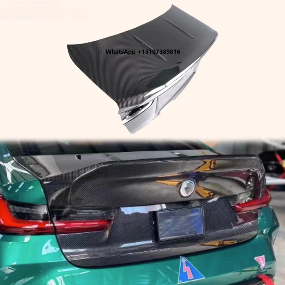 For M3 G80 M4 G82 G83 2021-24 Dry Carbon CS Style Rear Bumper Trunk Boot Lid
For M3 G80 M4 G82 G83 2021-24 Dry Carbon CS Style Rear Bumper Trunk Boot Lid
