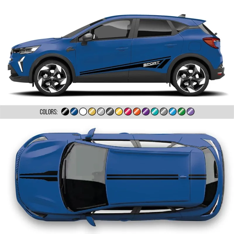 Car Vinyl Stickers For Renault Captur body Appearance modification customizeddecals Racing Sport decals
Car Vinyl Stickers For Renault Captur body Appearance modification customizeddecals Racing Sport decals